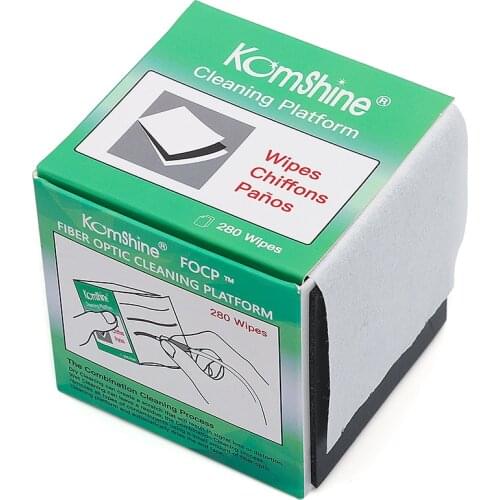 5pcs/lot Cheap Optical Fiber Cleaning wipes suit for FC/SC/ST 2.5mm 1.25mm LC Bare fiber Universal Connector