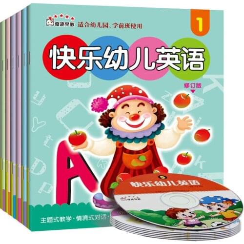 6Pcs/Set 0-8 Years Old English Book For Children Baby Learn English Storybook Picture Kids Books Educational Childrens Stories