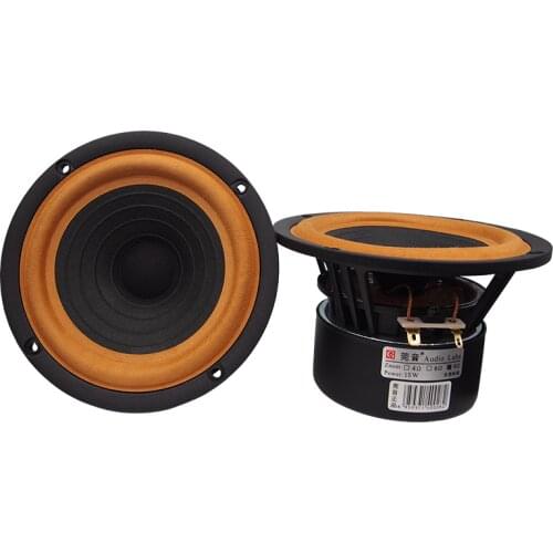 1PCS Wanyin 5-inch full-range speaker enthusiast speaker cloth hanging edge dual magnetic original accessories 8Ω
