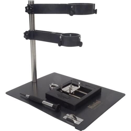 F-204 Mobile Phone Laptop BGA Rework Reballing Station Hot Air Gun Clamp