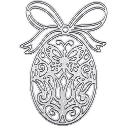 Easter Eggs Butterfly Metal Cutting Dies Stencil Scrapbooking DIY Album Stamp Paper Card Embossing Decoration Craft