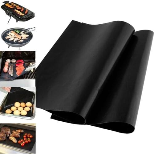 Reusable Portable Non-stick Baking Mat Pad Baking Sheet Portable Outdoor Picnic Heat Resistant Cooking Oven Tool 0.08mm Thick
