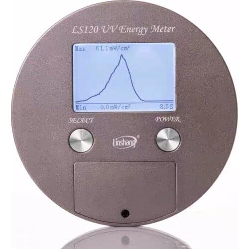 LS120 UV Energy Meter Detect The UV Energy Density UV Irradiance And Temperature Of UV Curing Machine