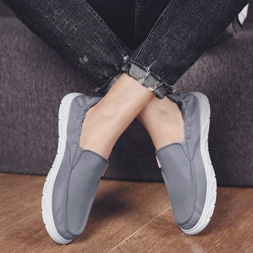 Summer Casual Shoes Men Loafers Shoes Casual Black Zapatos Casuales 2020 Sneakers Sports Mens Slip On Fashion Light Breathable