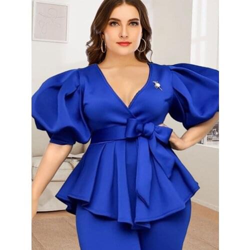 ONTINVA Short Sleeve Blouses