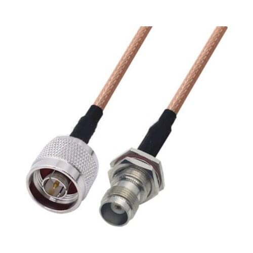 TNC Female to N Male Connector Pigtail Jumper RG316 Cable 50 ohm