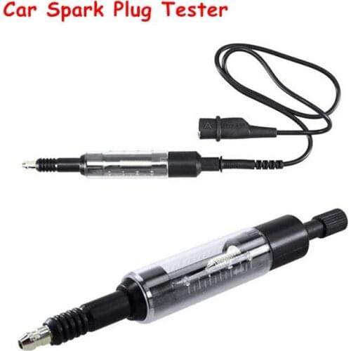 Adjustable Car Spark Plug Tester High Voltage Wire Spark Plugs Tester Wires Coils Diagnostic Tool Coil Ignition System Tester