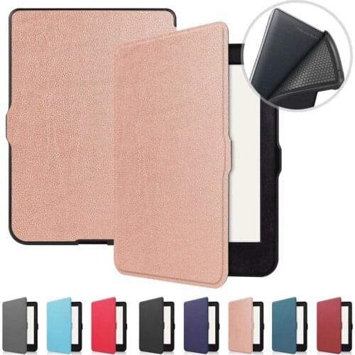 Slim Lightweight Smart Cover for Funda Kobo Nia 2020 6 Inch PU Leather Ereader Flip Cover For Hoesje Kobo Nia Case Wake/Sleep
