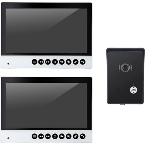 Factory direct 10 inch large screen HD wired smart video doorbell home photo video