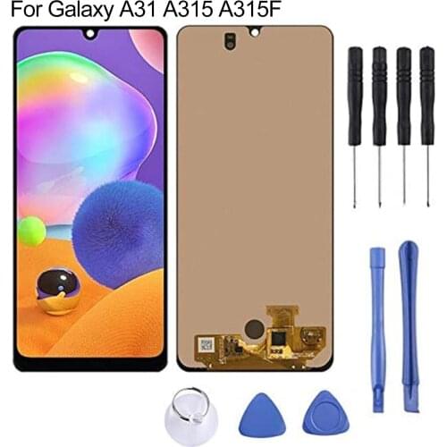 AMOLED LCD Display Digitizer Assembly Parts Replacement for Samsung Galaxy A31