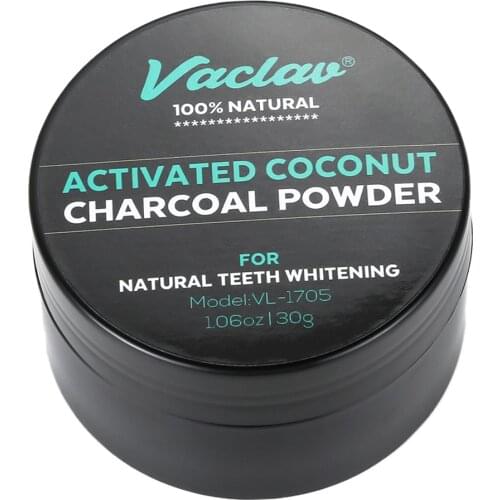 30g Activated Charcoal Powder Effectively Intensive Stains Remover Yellow Black Wine Coffee Tea Teeth Whitening Toothpaste