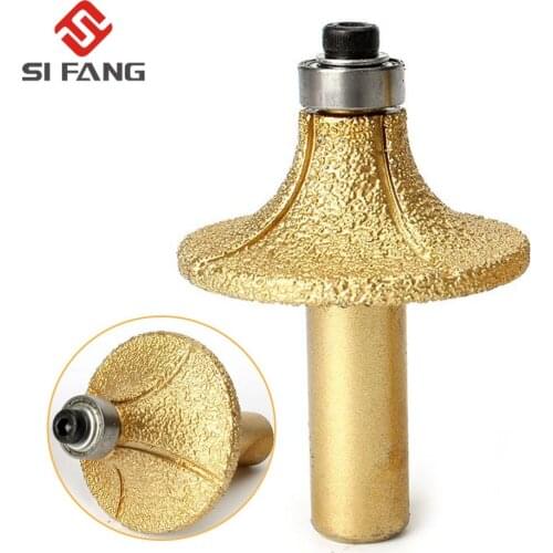 Diamond Profile Wheel Demi Bullnose Diamond Hand Profile WheelRouter bit Bullnose For Marble Granite Hand Profiler Half Bullnose