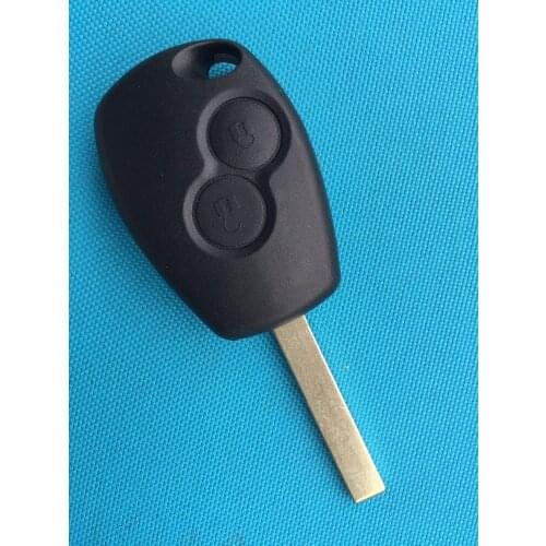 For Renault Clio III Master Kangoo II Modus Modus Master Twingo 2 Button Remote Key Case Shell Uncut Blade No Logo Auto Parts