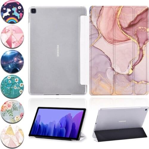 Case for Samsung Galaxy Tab A7 10.4" 2020 SM-T500 SM-T505 Adjustable Stand Tablet Cover for Galaxy Tab A 10.1" 2019 SM-T510 T515
