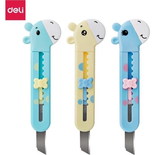 Deli Cutter Utility Knife Student Art Supplies DIY Tools Creative Stationery School Supplies