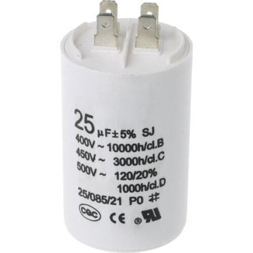 CBB60 AC450V 25UF 50/60Hz Capacitor Motor Conditioner Compressor Start Capacitor-M35