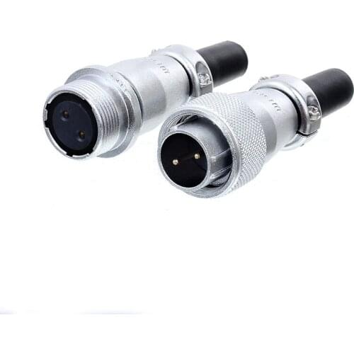Metal Shell TQ+ZQ Circular Waterproof Electrical Cable Connector M16 WS16 2 3 4 5 7 9 10 Pin Male Plug Female Sockets Adapter
