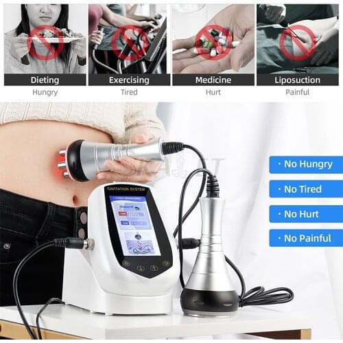 Factory Price 5MHz Multi-polar RF Radio Frequency Facial Lift 40k Cavitation Ultrasonic Body Sculpting Equipment with CE