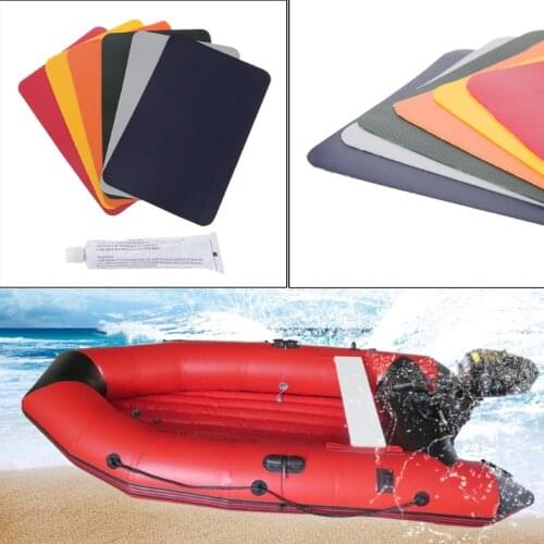 Inflatable Boat Swimming Pool PVC Puncture Repair Patch Glue Kit Adhesive Canoe