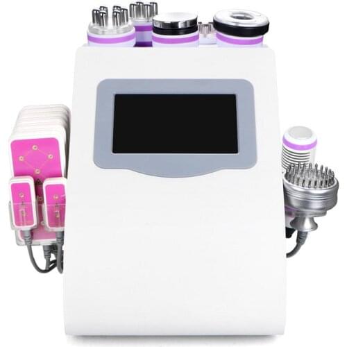 New type 9 in 1 multifunctional massage weight loss instrument, negative pressure radio frequency laser fat massage weight loss