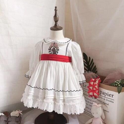 Autumn Flower Girl Dresses Kids Christmas Sweet Princess Dress Turkey Fashion Dress Girls Eid Dress Kids Dresses for Girls