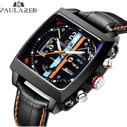PAULAREIS P Mens Waterproof Watch