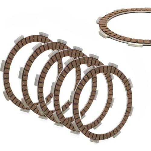 PIT BIKE CLUTCH PLATES for YX140 ZONGSHEN LIFAN YX 140cc 150cc 160cc CWR WPB M2R Clutch Friction Disc Plate Kit 5 piece