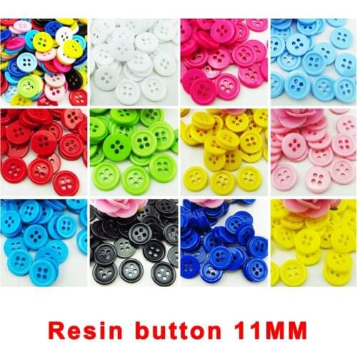 150pcs 11mm Mixed Color Shirt Button Pearl Brand Coat Buttons Garment Sewing Accessory DIY Craft R-244