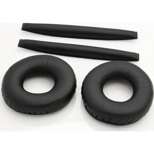 Replacement Top Headband Cushion Pad & Ear Pads Cushions Cover for Sennheiser HD25-1 II HD25 HD25SP 25SP-II Headset