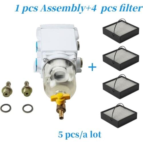 Fuel Filter Assembly 300FG 300FH Fuel Water Separator Filter SWK-2000-5 With 00530 Diesel Filter Replacement filter
