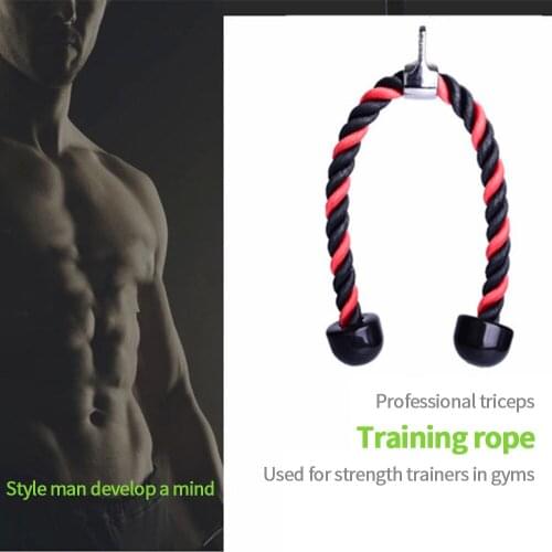 Pulldown Rope Multi Gym Push Up Cord Bodybuilding Cable Arm Blaster Muscle Traning Fitness Exercise Equipment Muscle Pull Rope