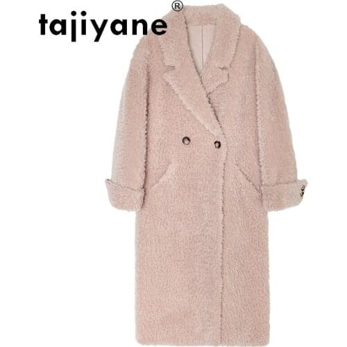 Tajiyane Winter Coats Women 2020 Real Fur Coats Woman 100% Wool Jackets Korean Style High Quality Clothes Mujer Parkas TN1633