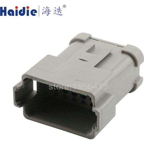 1sets 12pin auto electric plastic housing plug sealed wiring harness waterproof connector DT06-12SA-C017