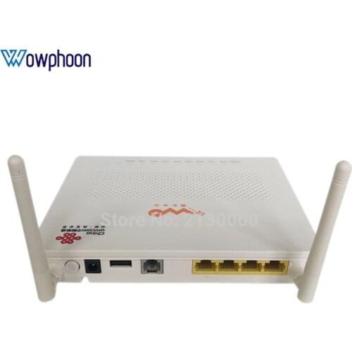 10pcs/ lot Original Fiber Optic HG8347R WIFI Router Hua wei GPON ONU HG8347R Modem 1GE+3FE+1TEL+USB+wifi
