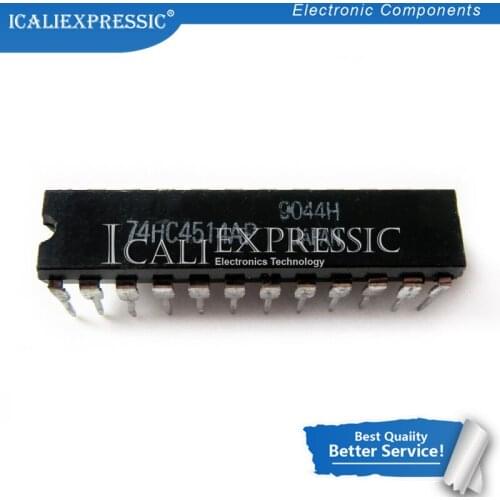 5PCS 74HC4514AP 74HC4514 DIP-24 In Stock