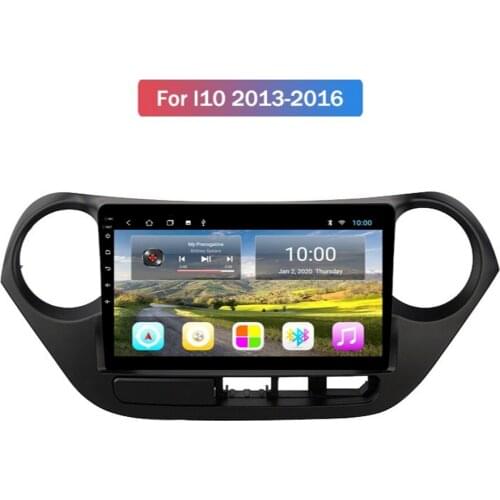 Android 10.0 System Quard Core 2G+32G WIFI HD 1024*600 Car GPS Nagavition For HYUNDAI I10/Hyundai Grand I10 2013- Multimedia