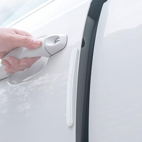 Car door anti-collision strip car anti-scratch bumper door side rubber strip thickening protection universal type
