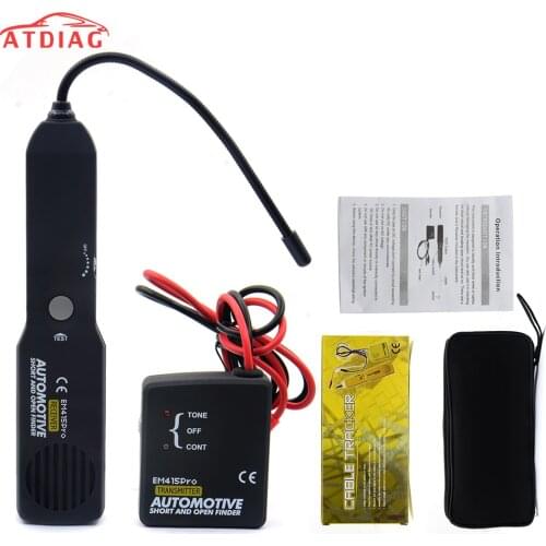 Automotive Open Short Circuit Finder Tester EM415PRO Cable Wire Tracker Car Repair Tool DC 6-42V Electrical Circuit Tester