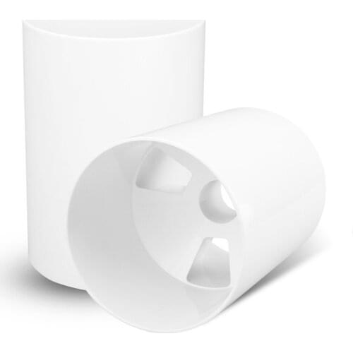 White Golf Hole Cup Golf Training Aids Putting Putter Golf Flag Stick Yard Garden Training Backyard Practice Putting Tool