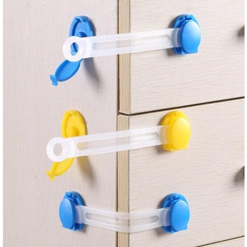 Baby Protection Drawer Lock Child Safety Lock Baby Anti-pinch Hand Cabinet Refrigerator Toilet Lock