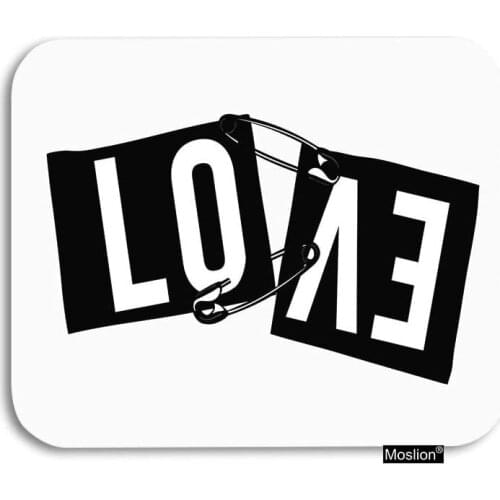 Mouse Pad Animal Antler Word Bubble Pop Art Polka Dot Gaming Mouse Pad Rubber Large Mousepad For Computer Desk