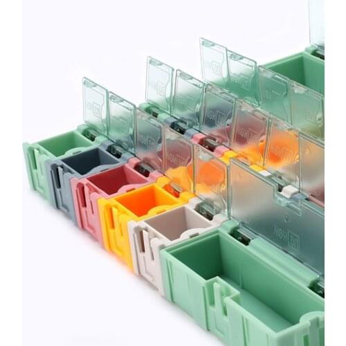 Small Objects Electronic Component SMT/SMD Kit Parts Storage Boxes Can Be Spliced And Disassembled