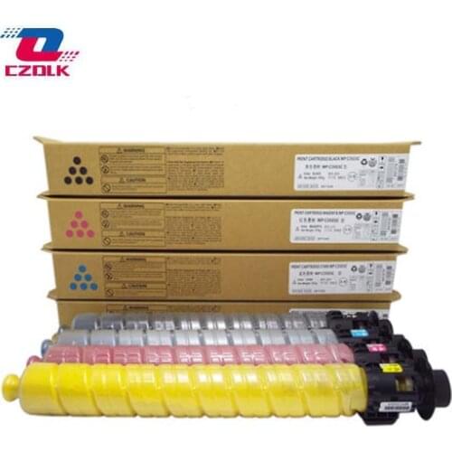 New Compatible Toner Cartridge for Ricoh MPC3003SP/C3503SP MPC 3003SP 3503SP 3003 3503 4Pcs/1Set(K.M.Y.C)