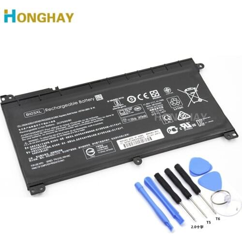 HONGHAY Original Battery BI03XL For HP Pavilion X360 13-U100TU U113TU U169TU TPN-W118 Stream 14-AX0 HSTNN-UB6W 843537-541