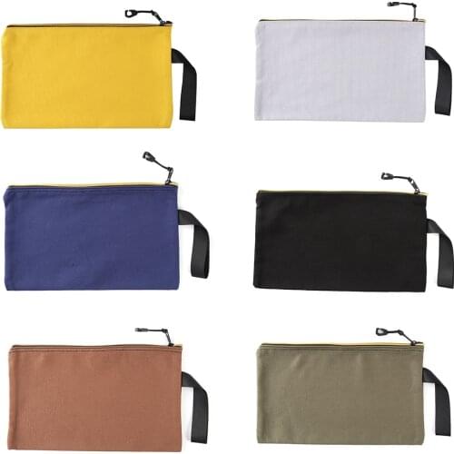 Portable Organizer Storage Pouch Bag Oxford Canvas Large Capacity Waterproof Handbag Hardware Small Metal Parts Screws Hand Tool
