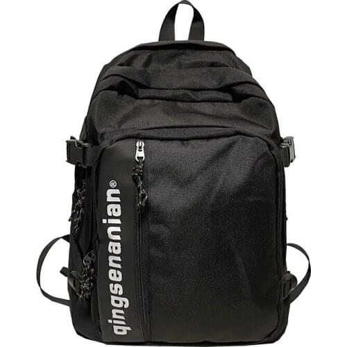 Large Capacity Men Backpack for Boys Teenage School Bags Student High Schoolbag Oxford Bookbag 2021