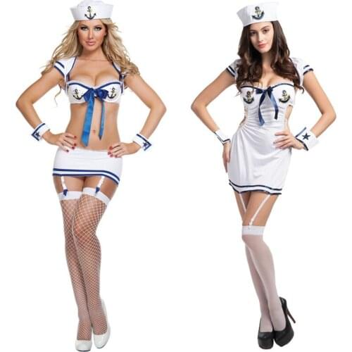 Sexy Ladies Exotic Sailor Lingerie Costume
