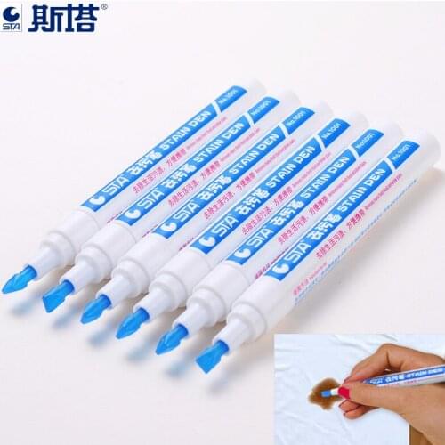 STA Decontamination Pen Avoid Wash Away Stain Detergent Potent Meet An Emergency Clean Pen Remove grease juice coffee stains