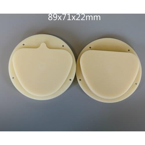 5pcs 89x71x22mm Dental PMMA Discs Amann Girrbach Ceramill Compatible PMMA Block Acrylic Resin Dental Laboratory Use