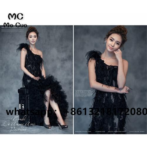 VNXIFM Womens One Shoulder Evening Dresses